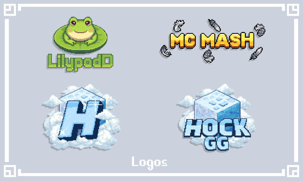 Minecraft Logos