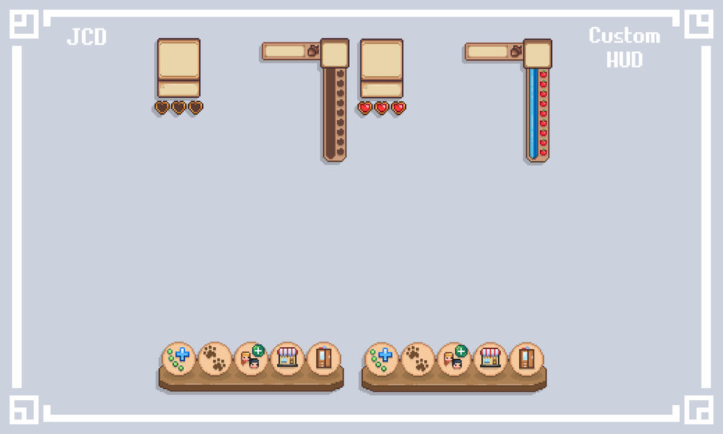 Pixel Pals HUD